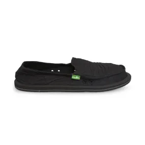 Sanuk Shuffle Black Shoes