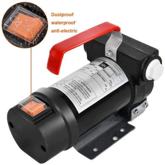 155 W Electric Diesel Oil and Fuel Transfer Extractor Pump Motor