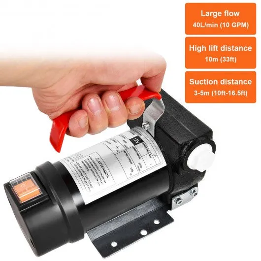 155 W Electric Diesel Oil and Fuel Transfer Extractor Pump Motor