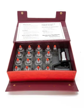 17-Piece Plastic Cupping Set