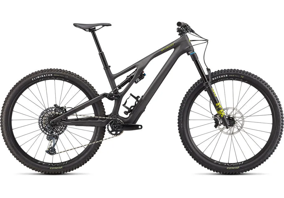 2022 Specialized Stumpjumper EVO Expert - Satin Carbon / Olive Green / Black