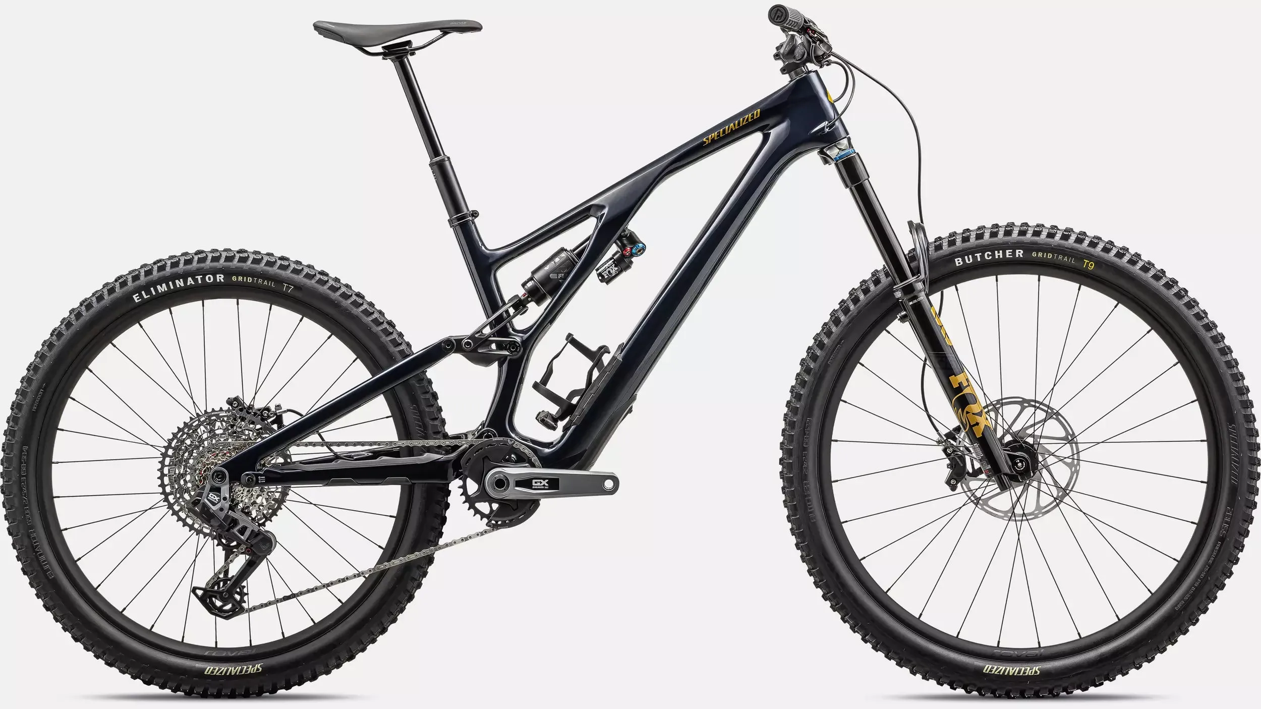 2024 Specialized Stumpjumper EVO Expert T-Type - Gloss Dark Navy / Harvest Gold