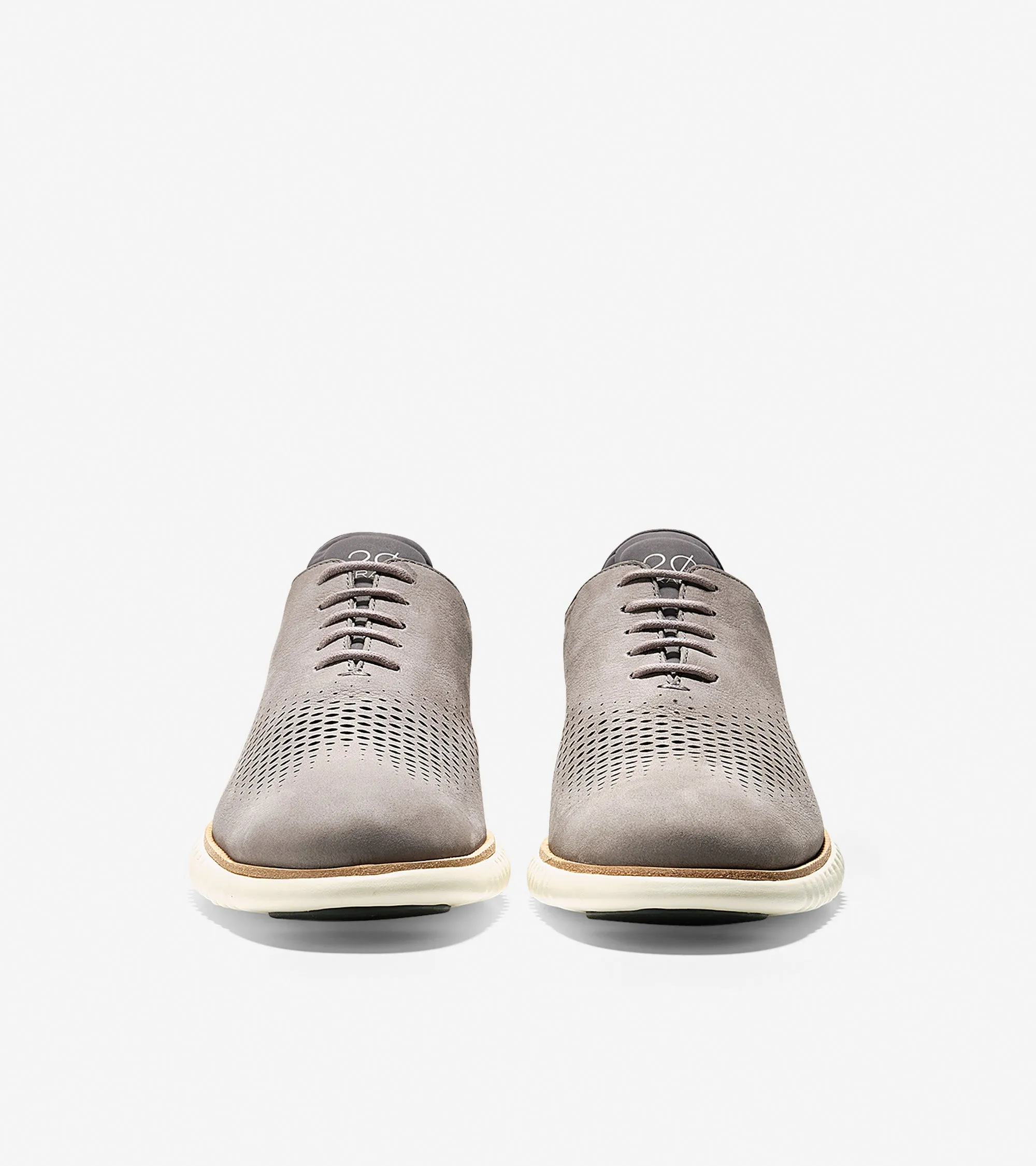 2.ZERØGRAND Lined Laser Wingtip Oxford