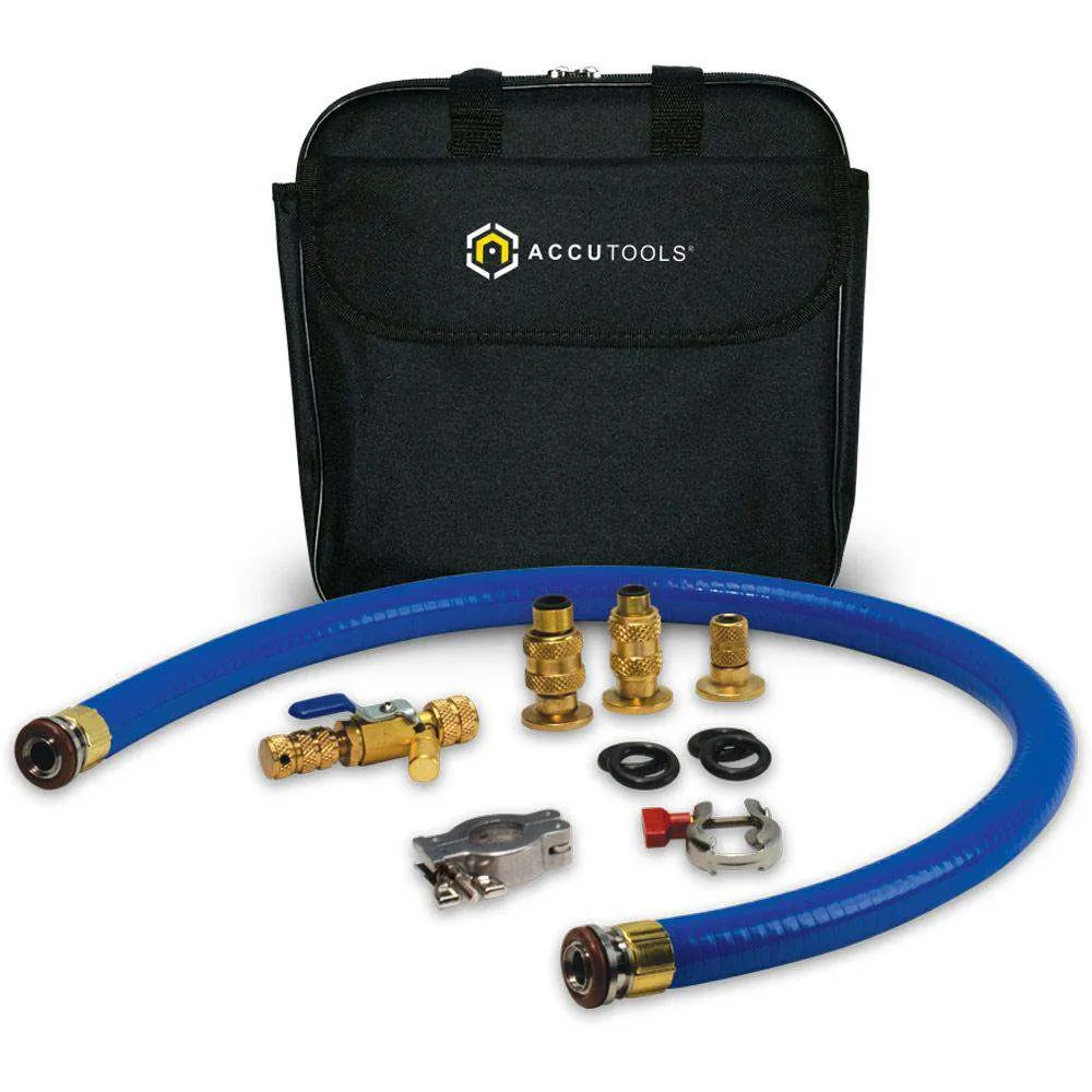 AccuTools A10757-4MSXL TruBlu Starter Mini Split XL Evacuation Kit 5/16" core tool (1 Hose, 1.5 meter)