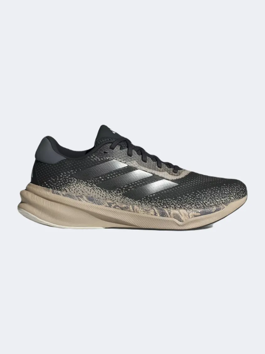 Adidas Supernova Stride Men Running Shoes Carbon/Iron/Beige