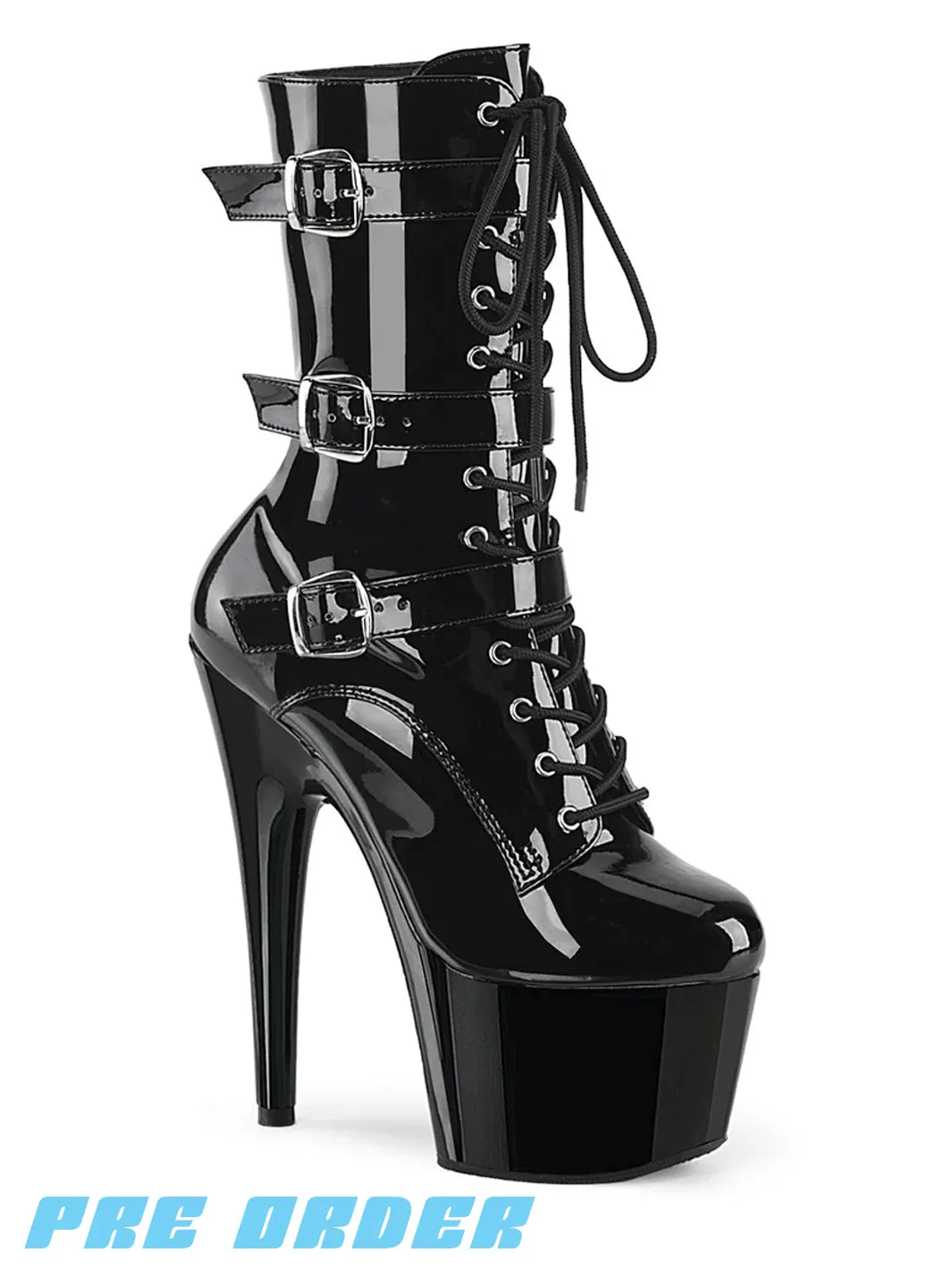 ADORE-1043 - BLACK PATENT ✰ PRE ORDER ✰