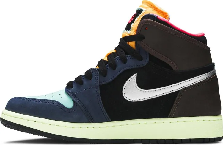 Air Jordan 1 Retro High GS Tokyo Bio Hack Multicolor