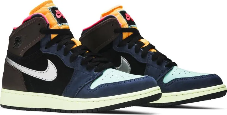 Air Jordan 1 Retro High GS Tokyo Bio Hack Multicolor