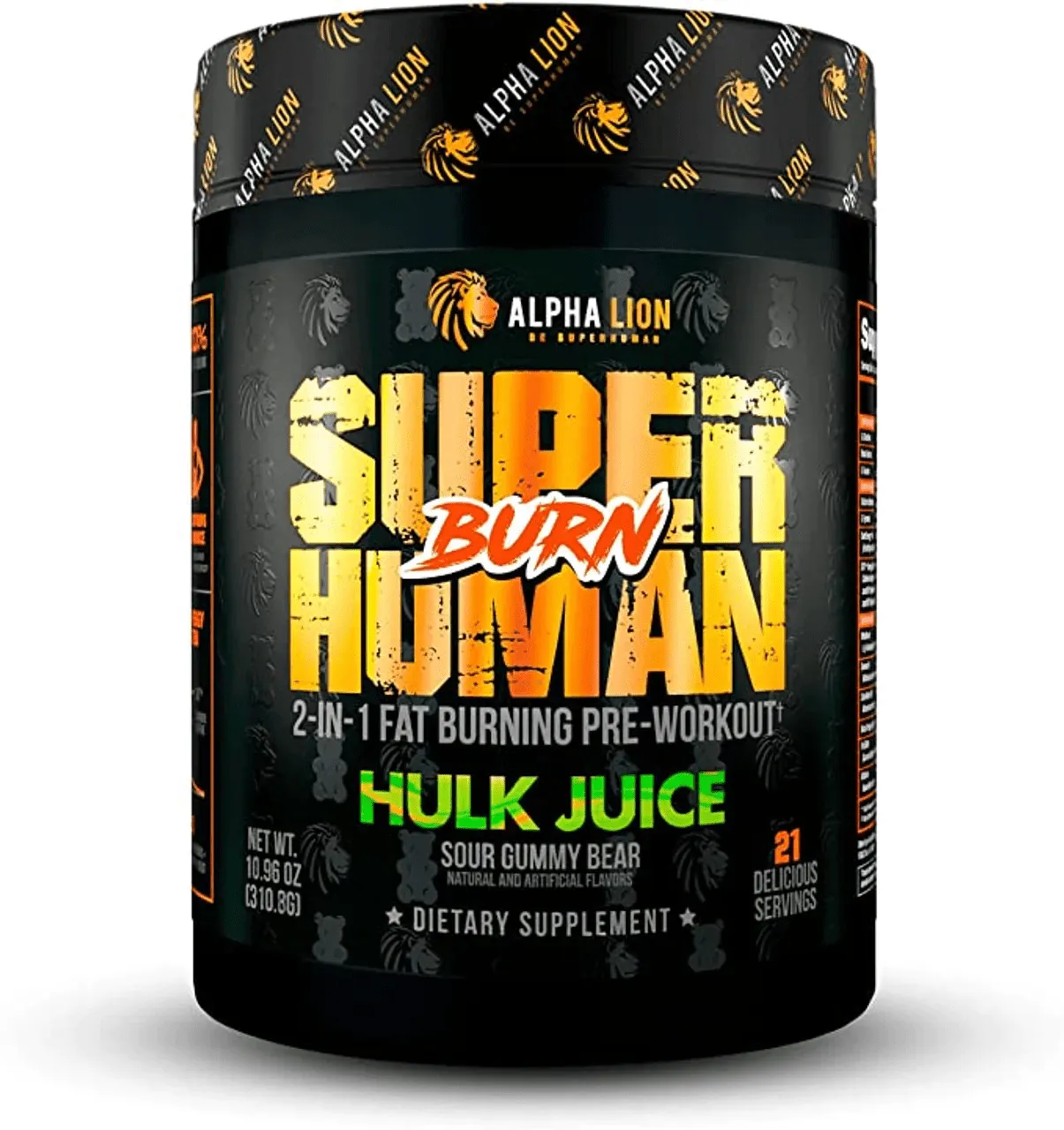 Alpha Lion SuperHuman Burn 21 Servings