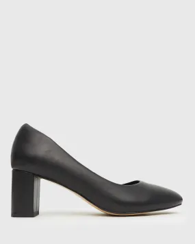 AMELIA Classic Block Heel Pumps