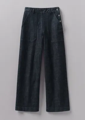 Annie Organic Denim Full Length Jeans | Indigo