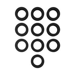 Appion KT11AA-R MegaFlow Hose Gasket 10 Pack for 1/4in FL Fittings