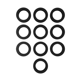 Appion KT11EE-R MegaFlow Hose Gasket 10 Pack for 3/8in FL Fittings