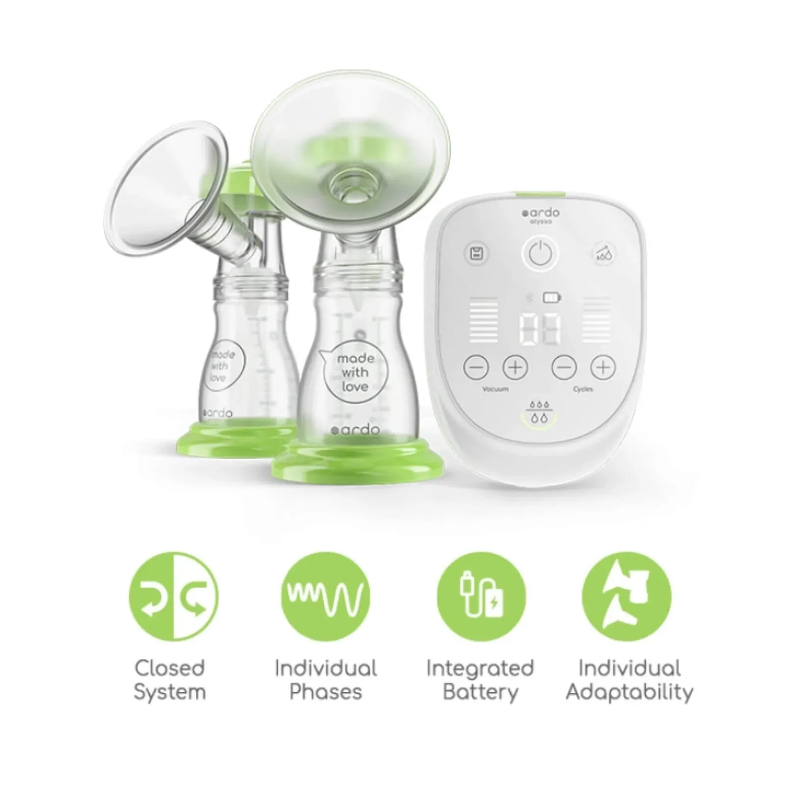 Ardo Alyssa Double Rechargeable Electric Breast Pump