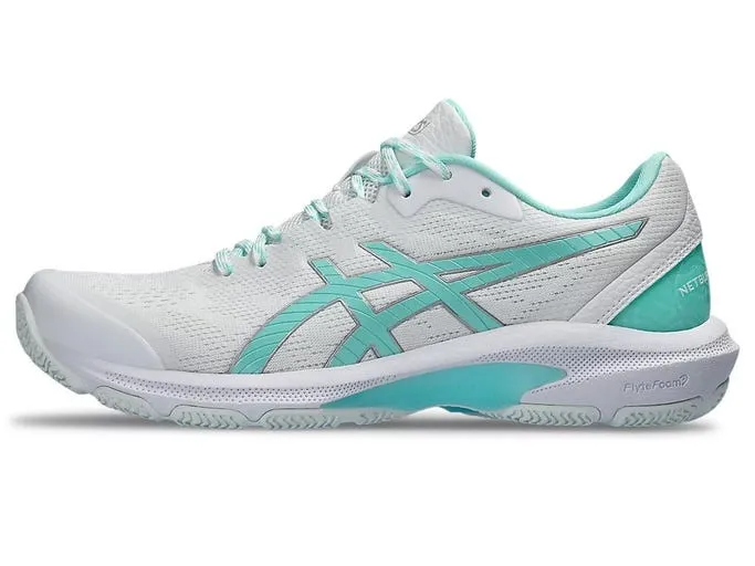 Asics Womens Netburner Shield FF - White/Illuminate Mint