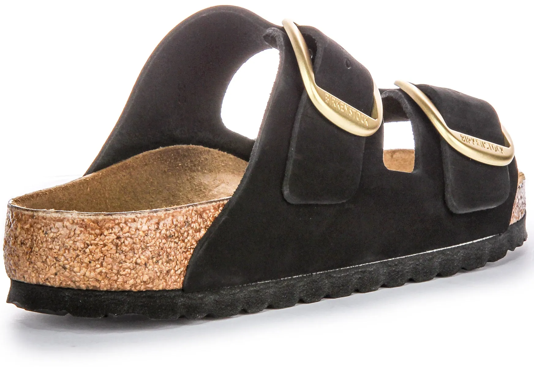 Birkenstock Arizona Big Buc In Black For Women