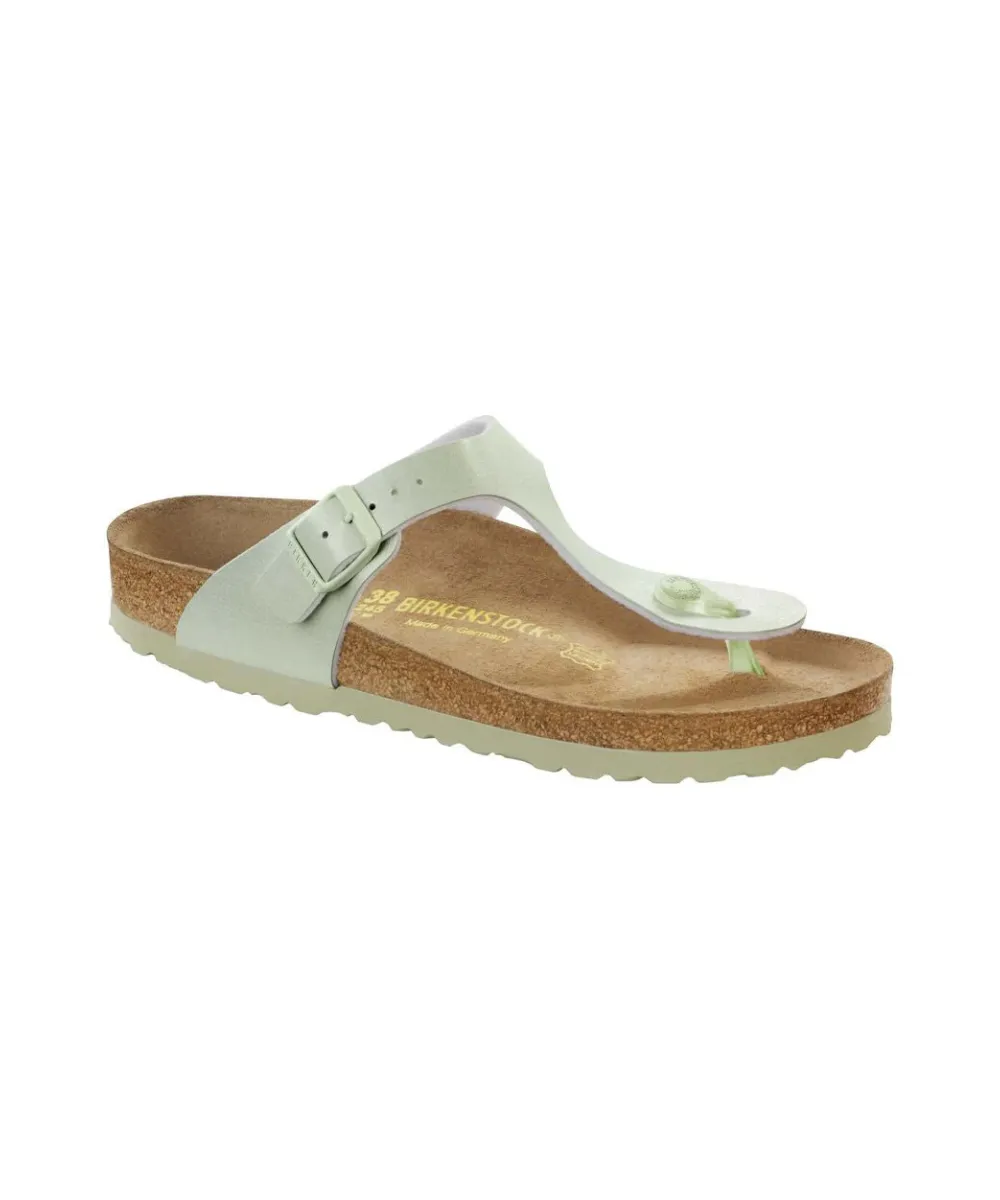 BIRKENSTOCK GIZEH BIG BUCKLE IN MINT