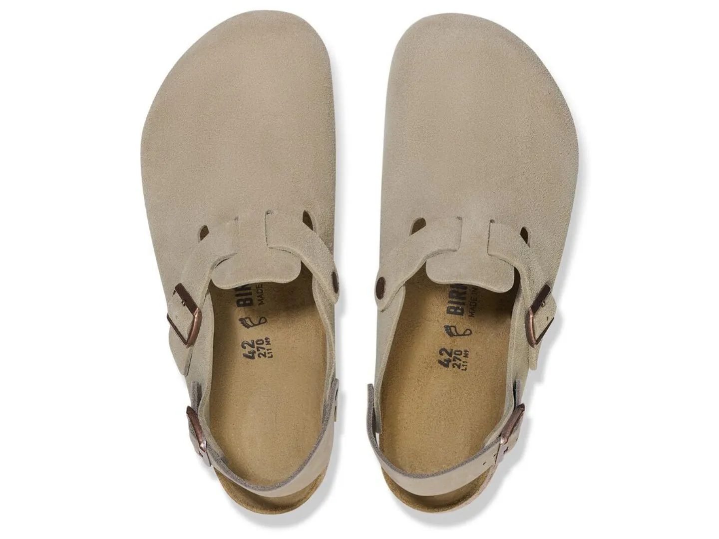 Birkenstock: Tokio in Taupe Narrow