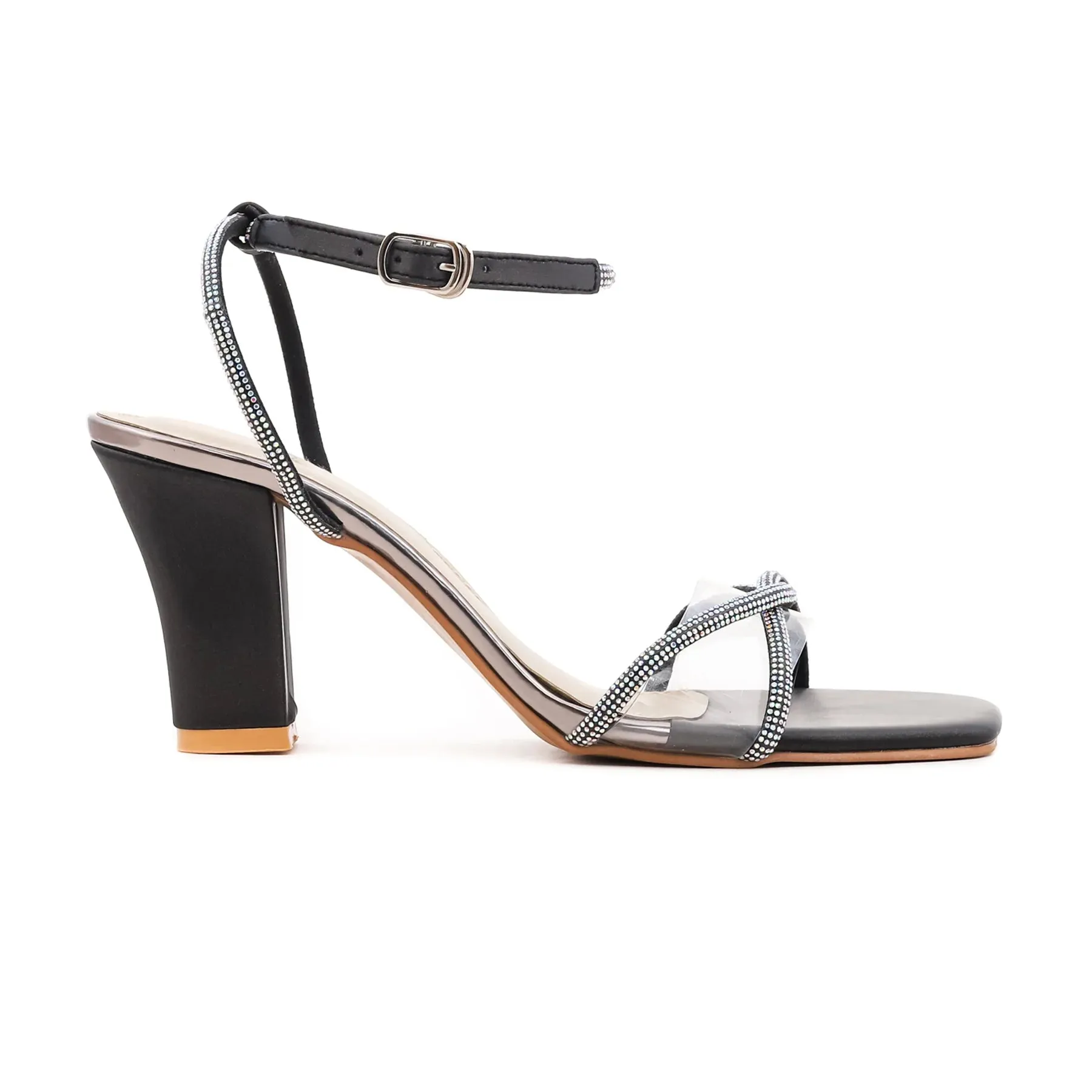 Black Fancy Sandal FN5351