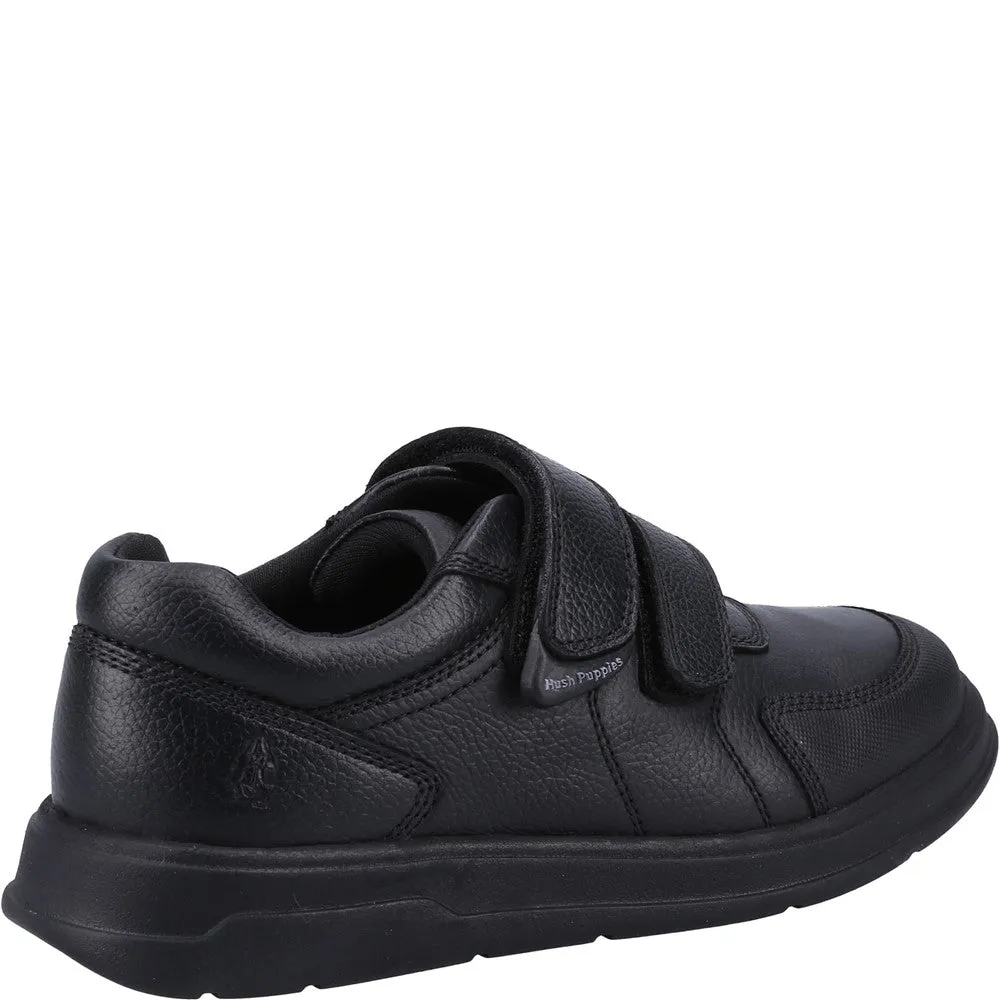 Black Ryan Senior School Shoes