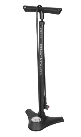 Blackburn Floor Pump - Core 2 - Steel Barrel - Large Platform Inc Guage - Black