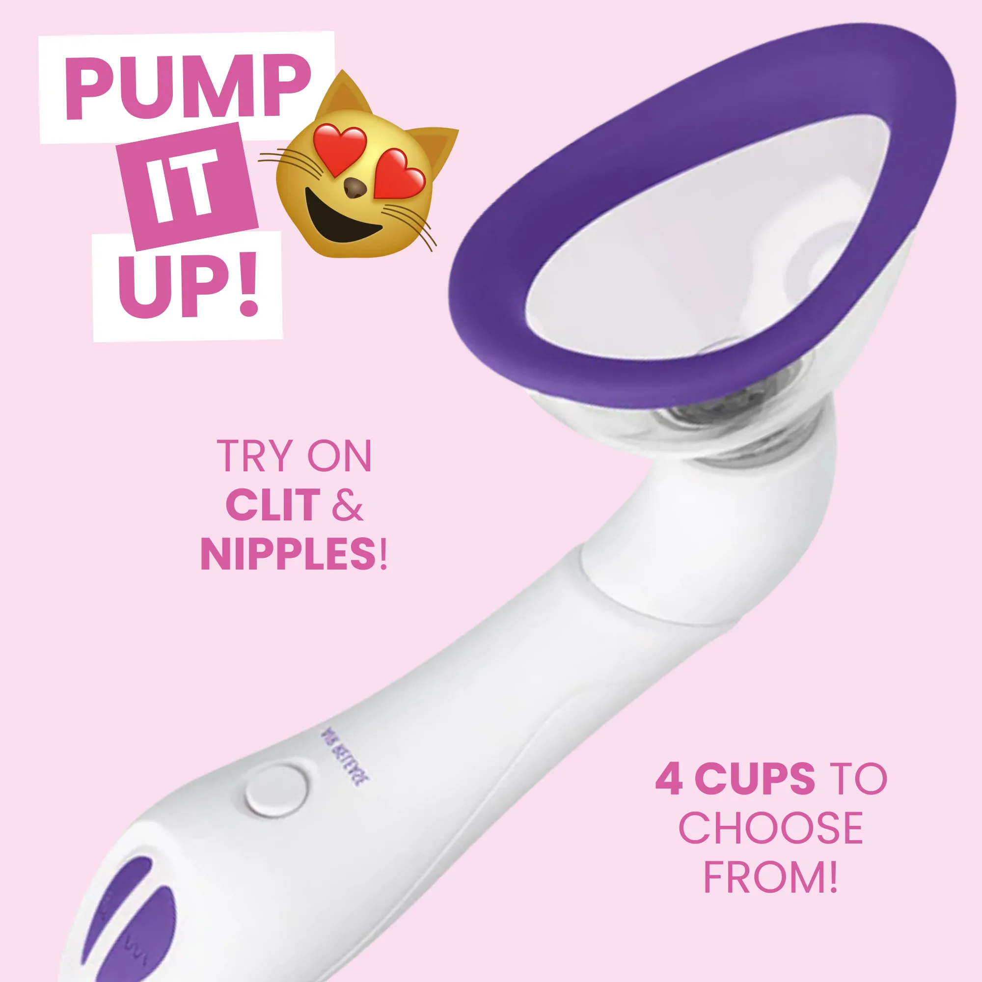 BLOOM Intimate Body Pump For Her - Use It On Your Clit Or Nipples!