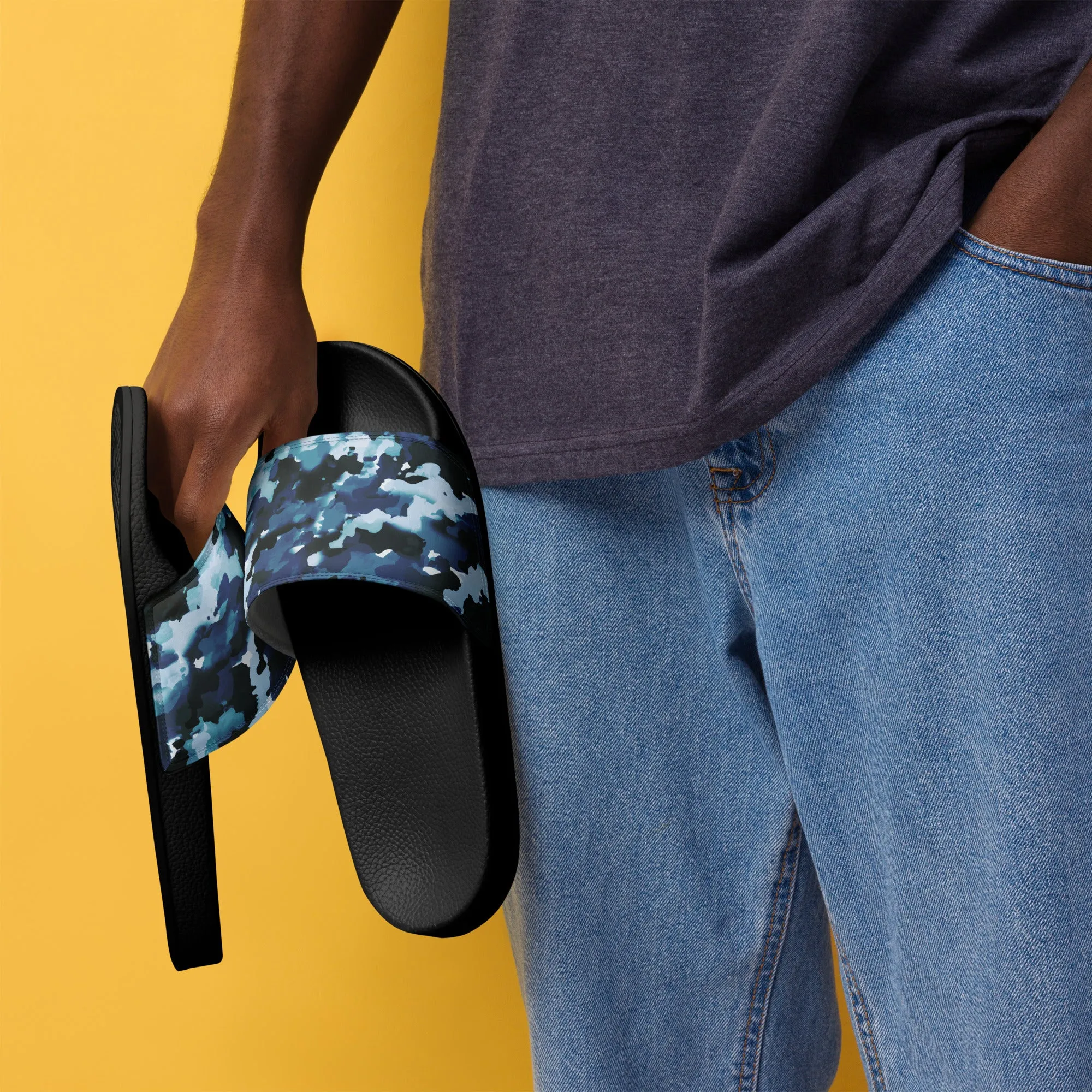 Blue Camo Men’s slides