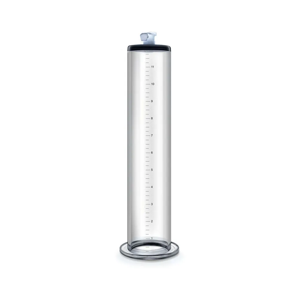 Blush Performance Penis Pump 12 in. x 2 in. Cylinder Clear