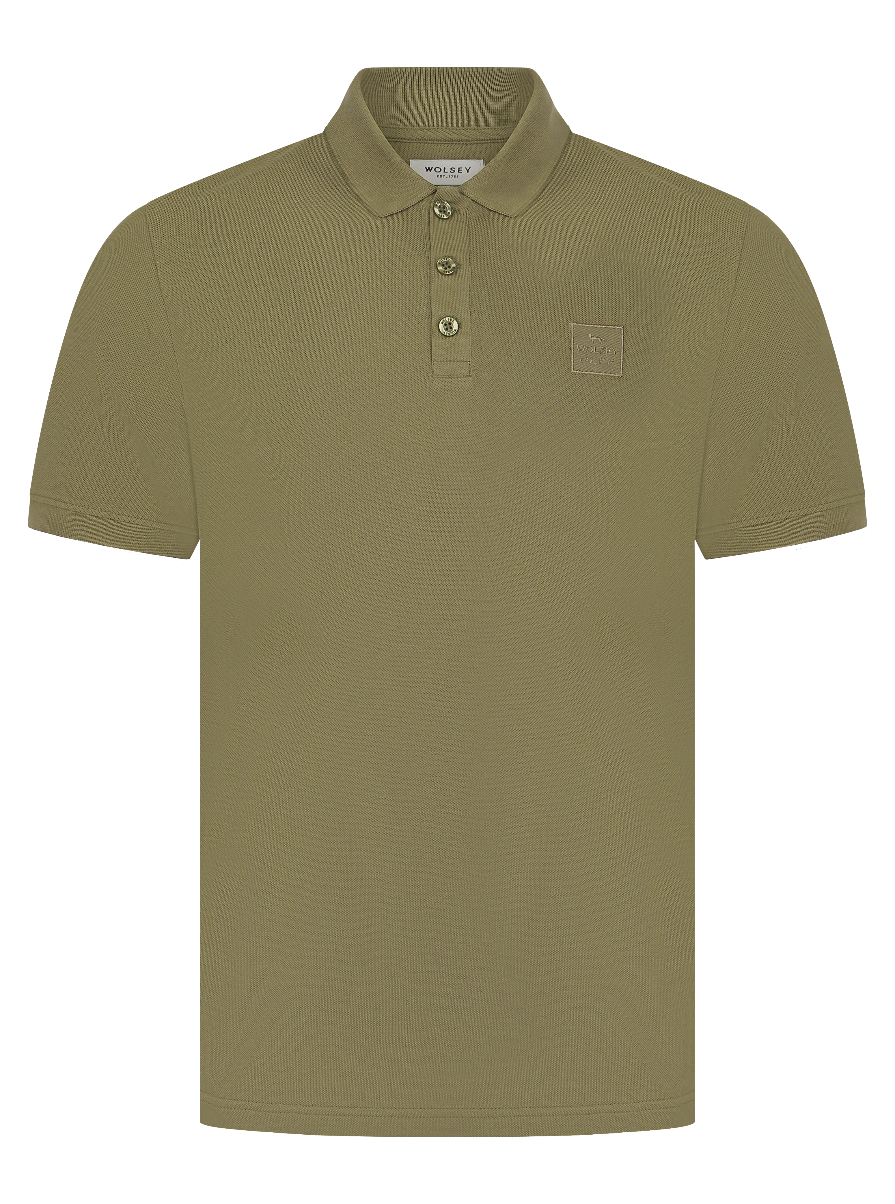 Branded Pique Polo