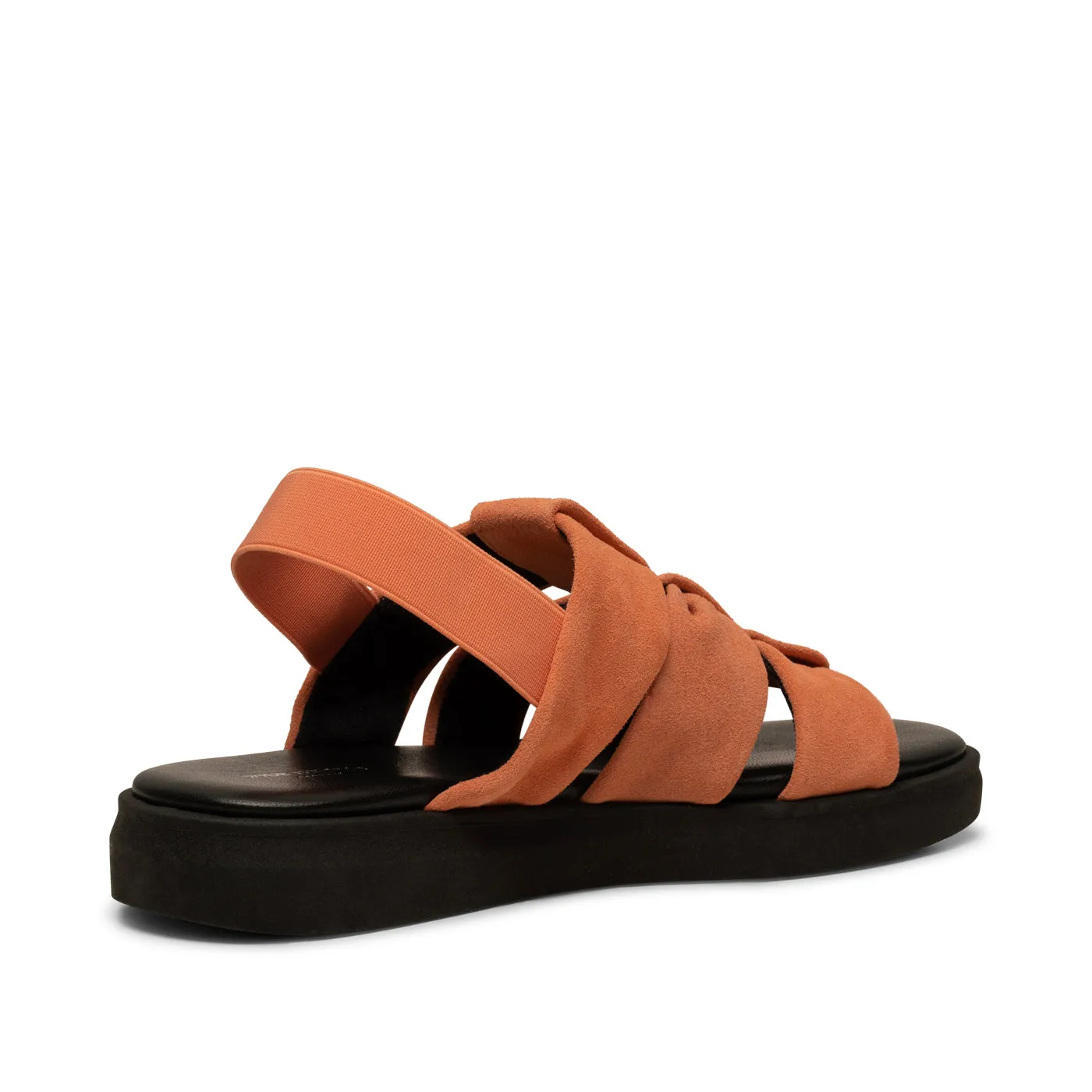 Brenna fisherman suede - ORANGE