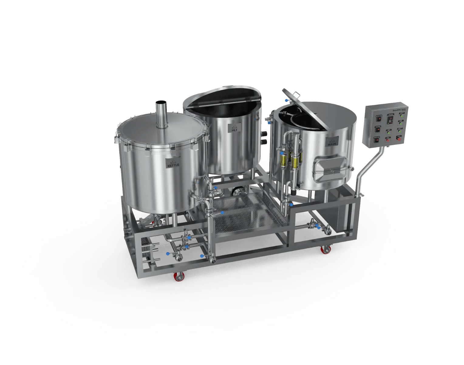 BrewZilla 200L - 3 Vessel Micro-Brewery