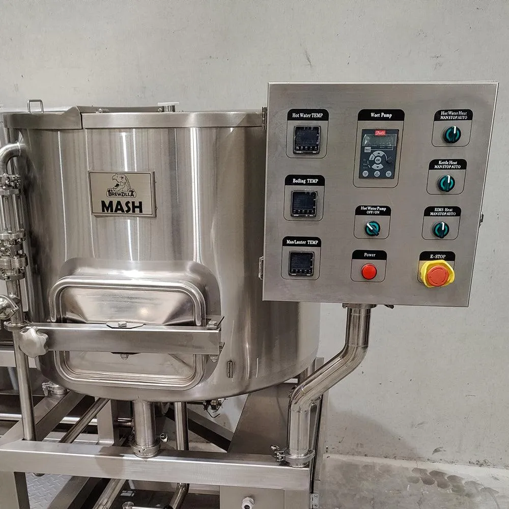 BrewZilla 200L - 3 Vessel Micro-Brewery