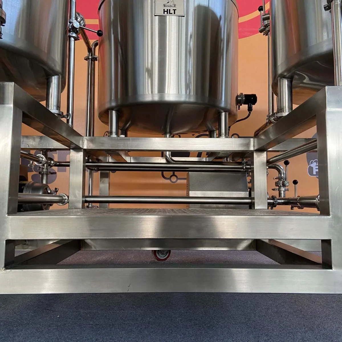 BrewZilla 200L - 3 Vessel Micro-Brewery