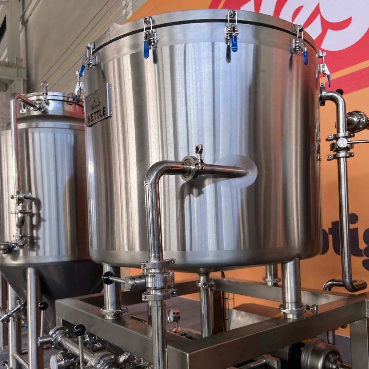 BrewZilla 200L - 3 Vessel Micro-Brewery