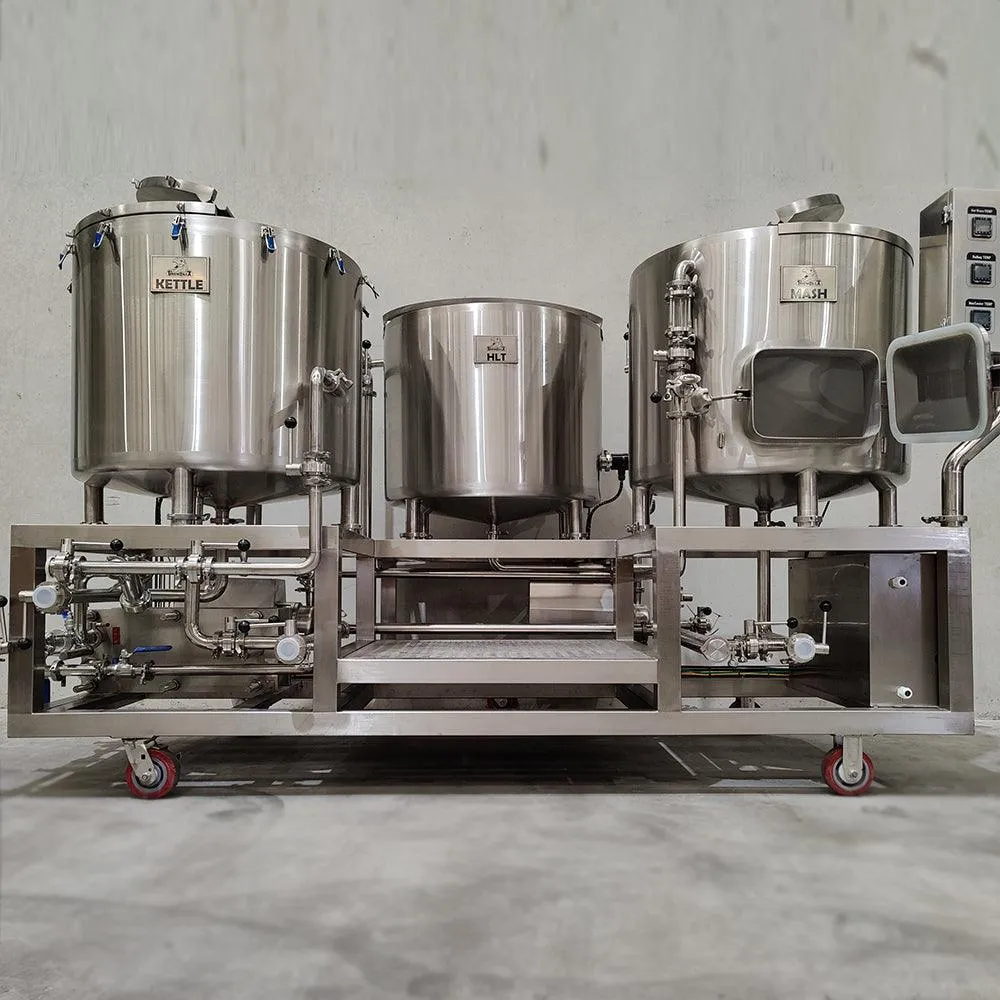 BrewZilla 200L - 3 Vessel Micro-Brewery