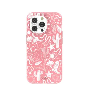 Bubblegum Pink Coastal Rodeo iPhone 14 Pro Case