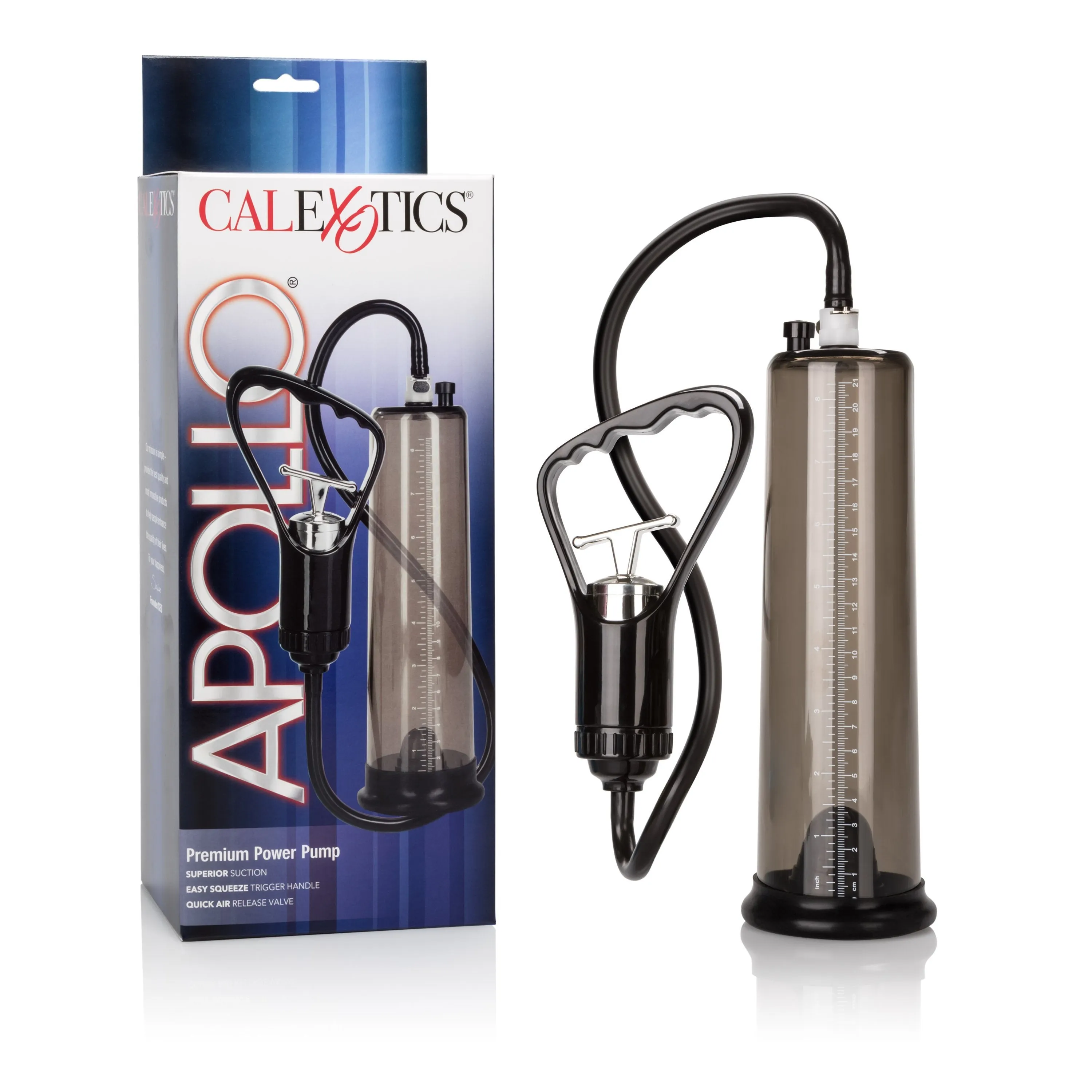 California Exotics - Apollo Premium Power Penis Pump (Black)