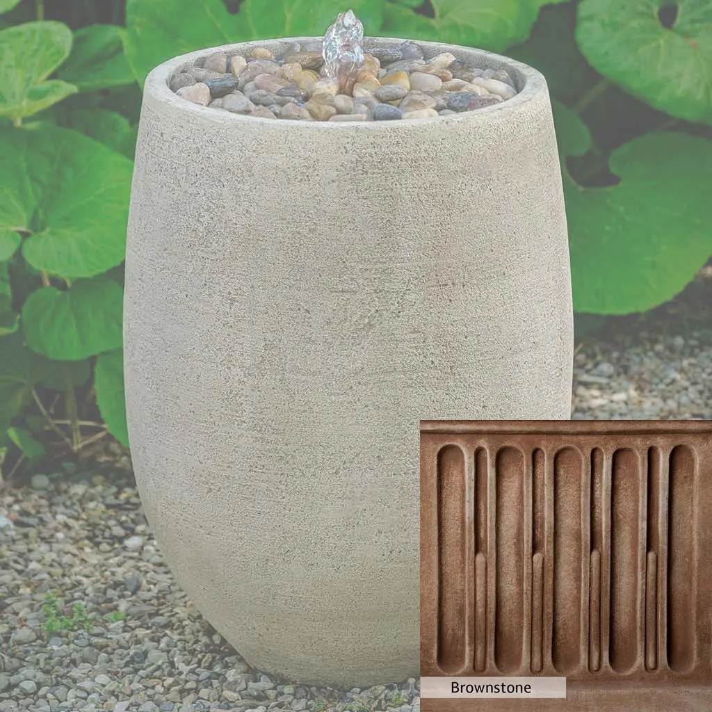 Campania International Bebel Pebble Tall Fountain