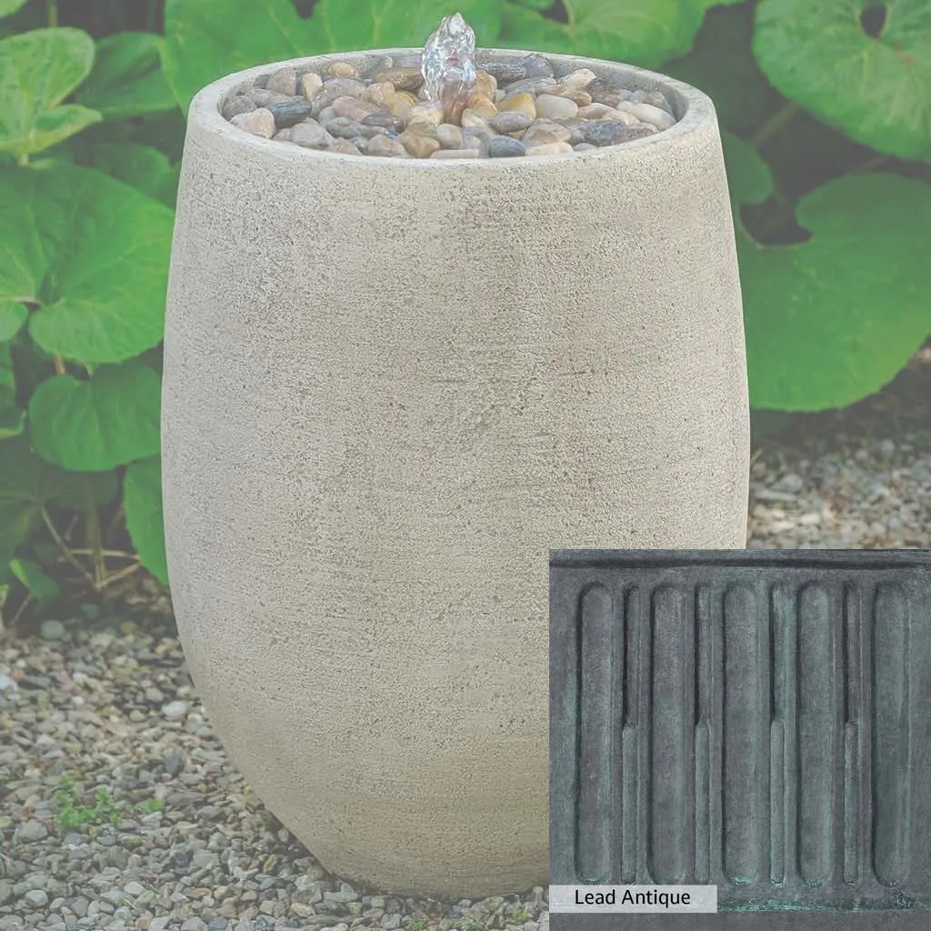 Campania International Bebel Pebble Tall Fountain