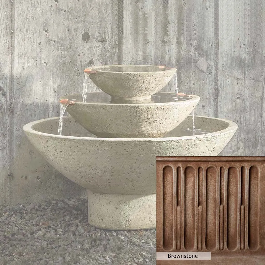 Campania International Carrera Oval Fountain