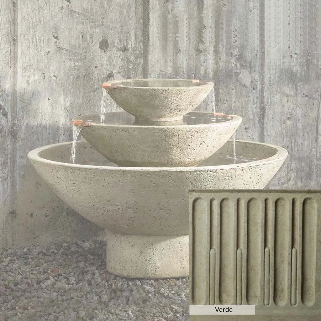 Campania International Carrera Oval Fountain