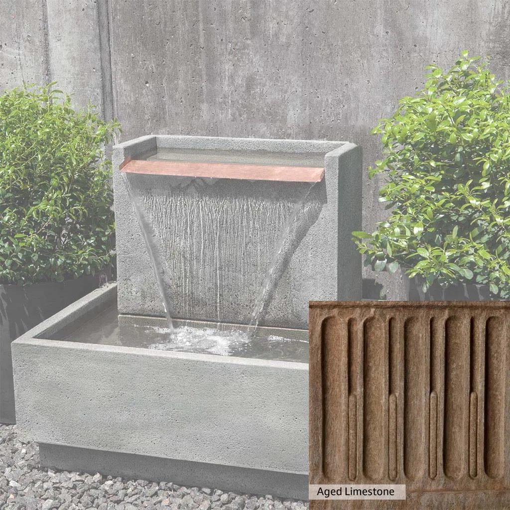 Campania International Falling Water Fountain II