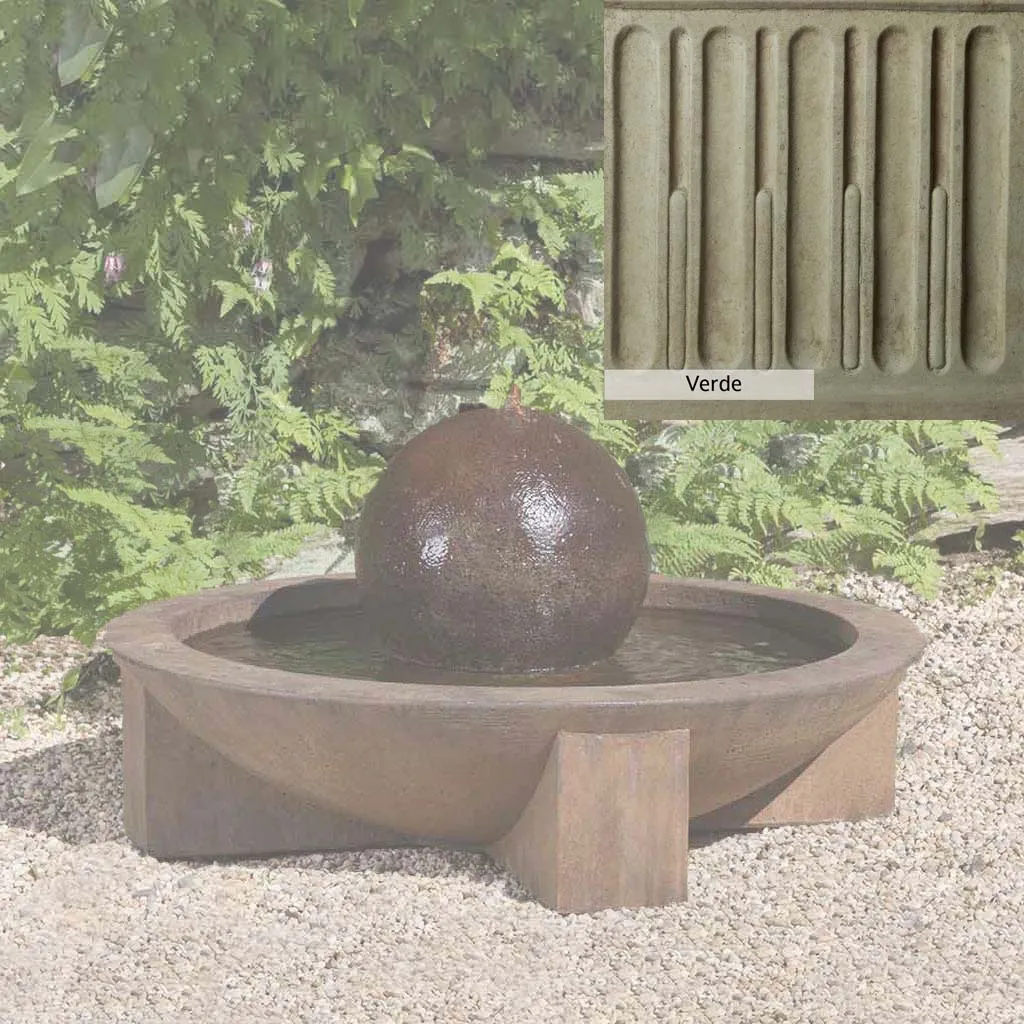 Campania International Low Zen Sphere Fountain