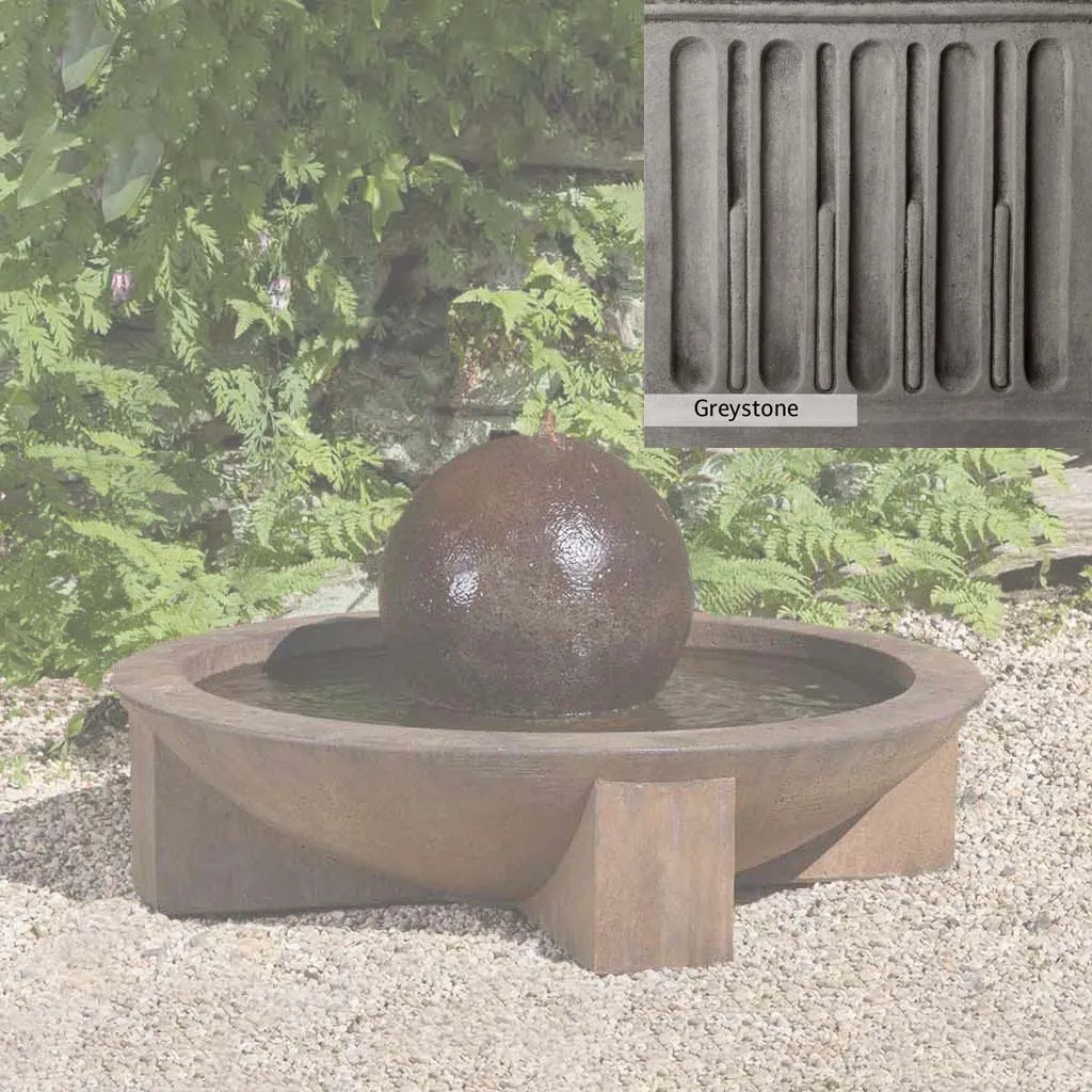 Campania International Low Zen Sphere Fountain