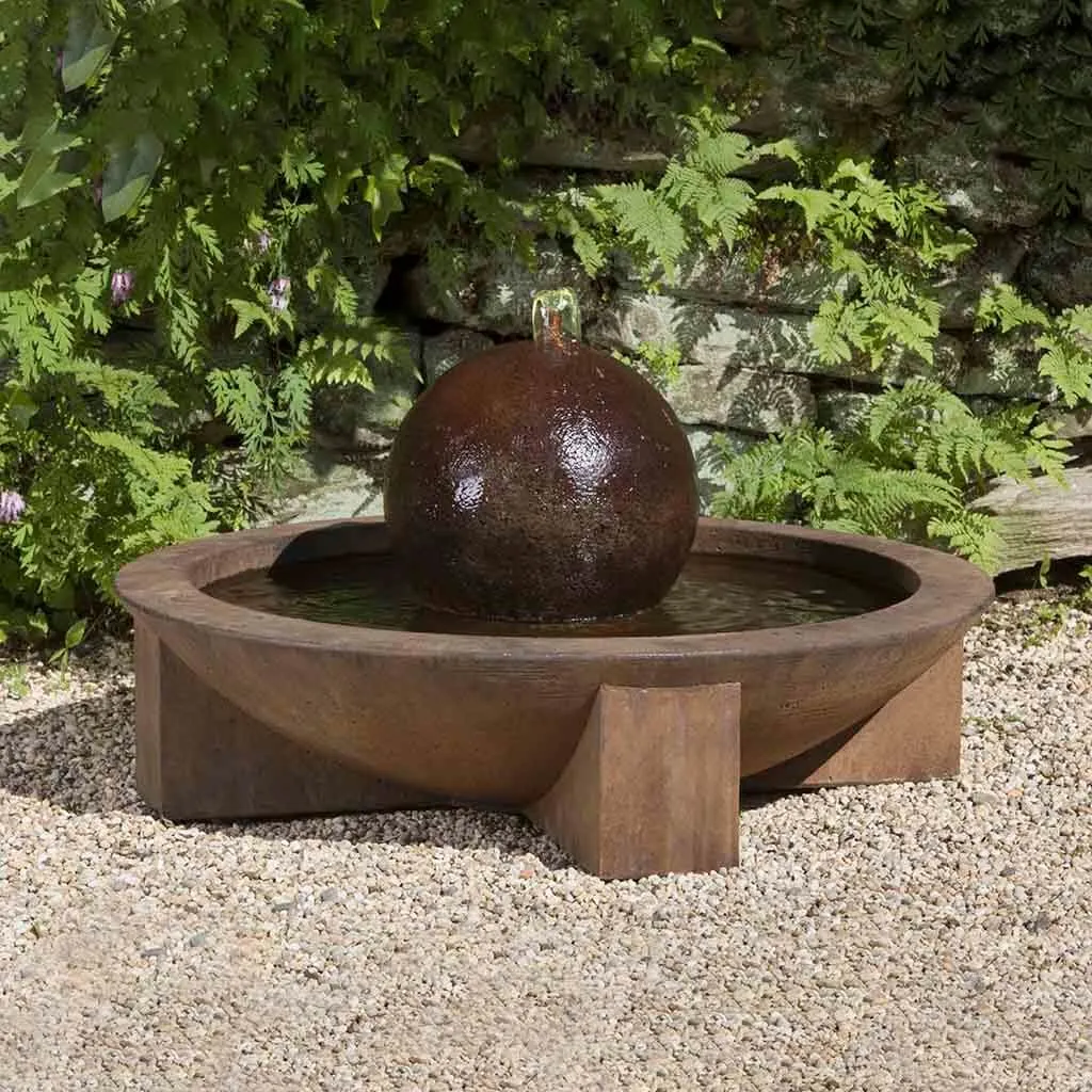 Campania International Low Zen Sphere Fountain