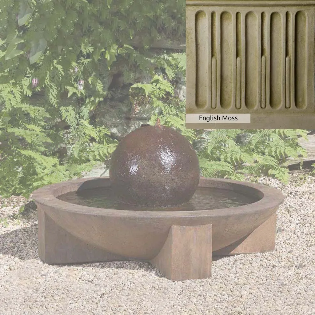 Campania International Low Zen Sphere Fountain