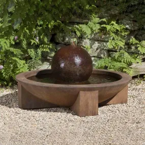 Campania International Low Zen Sphere Fountain