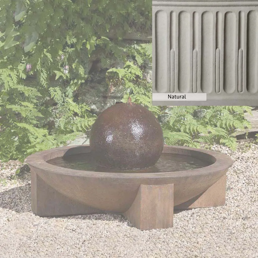 Campania International Low Zen Sphere Fountain