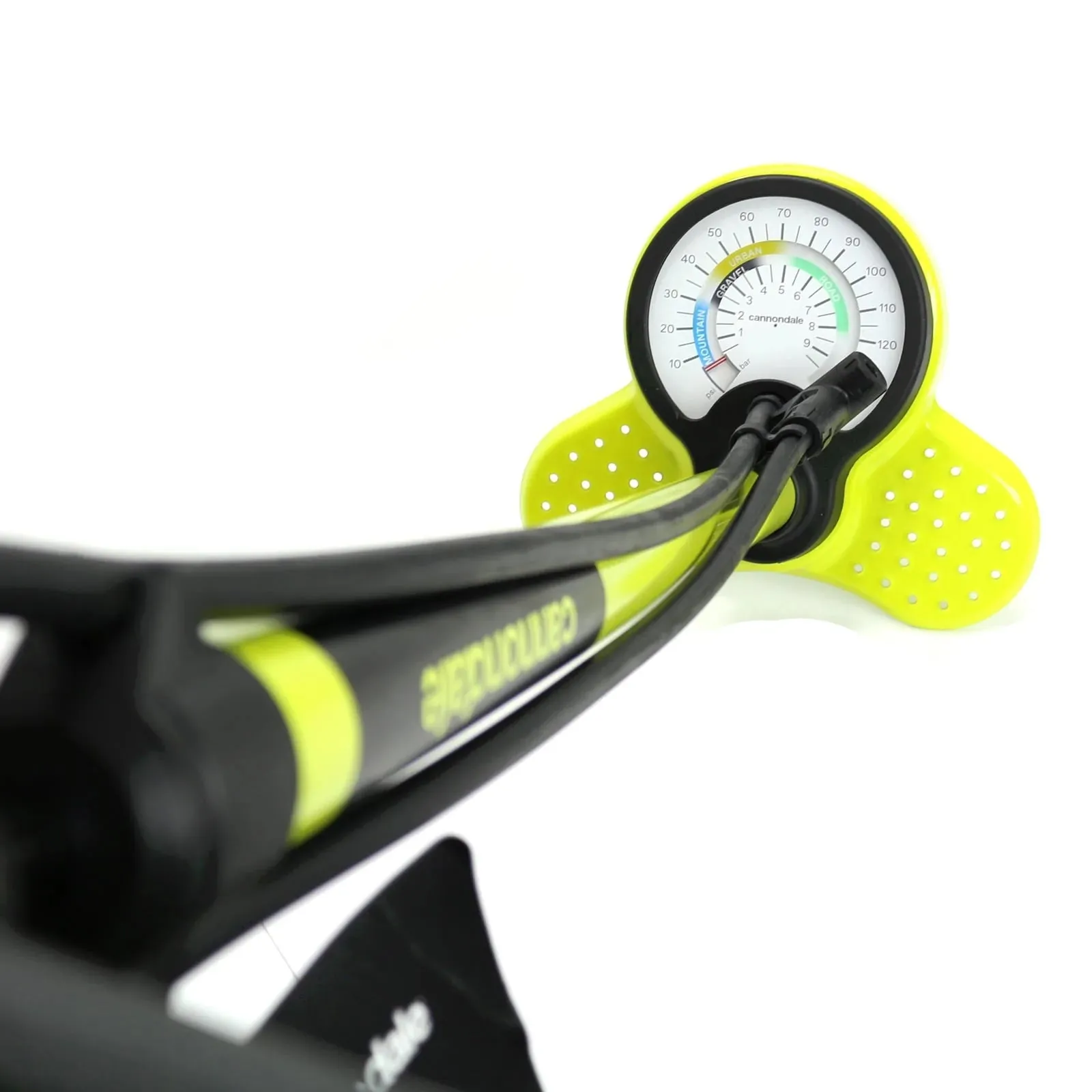 Canondale Essential Bicycle Floor Pump - Yellow