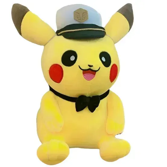 Captain Pikachu Pokemon Plushie